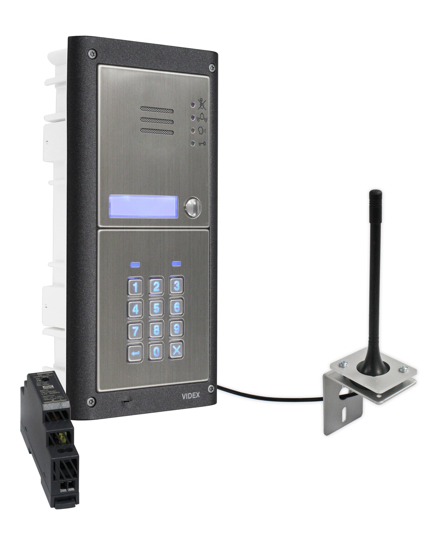 SEC0746 Videx 4000 Series GSM Pro Audio Intercom Kits – audio, prox & keypad