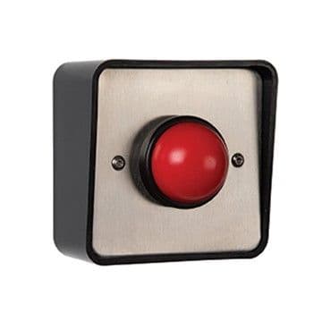 SAP2288 Red Dome Button (Back box optional)