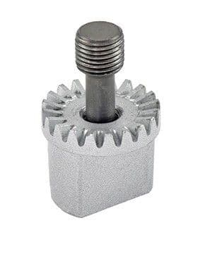 40TC010347. GEZE 15mm Ext interlocked spindle, screw and flat cone