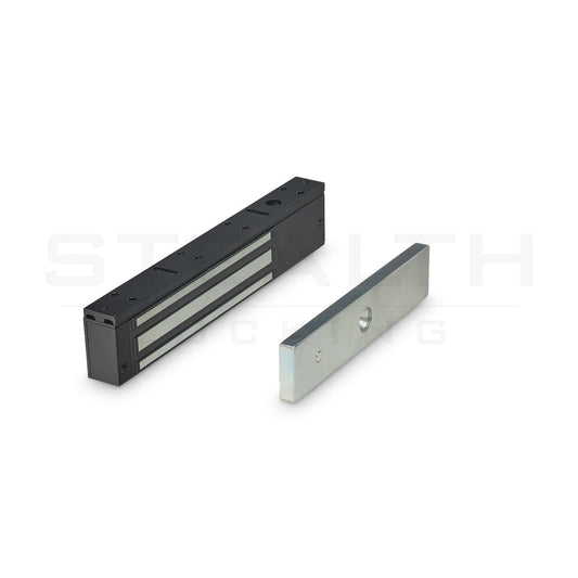 ACC2201DS Stealth Black Slimline Monitored with Door Status Maglock