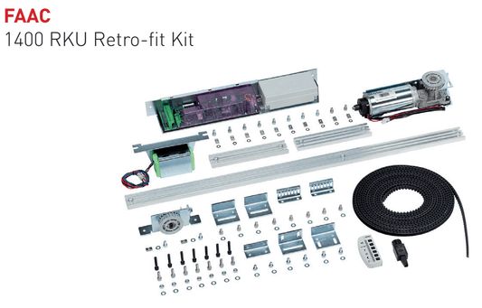 F-A1400-RETRO FAAC 1400 RKU Sliding Door Retrofit Kit
