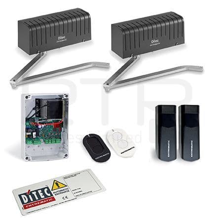 GAB4107-KIT Ditec ARC1BH-KIT for Double Swing Gate Leaves up to 5m