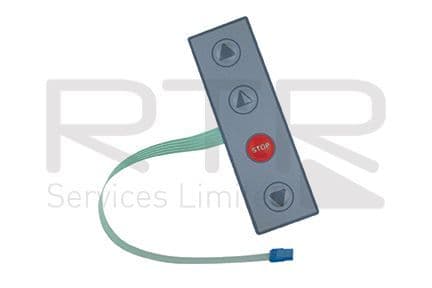 GAB4317 Ditec PT4 Optional Push Button Panel for E1T Control Unit
