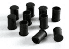 GAB4385 Ditec HIPBTA Passive Safety Edge Round Rubber End Caps Only (pack of ten)