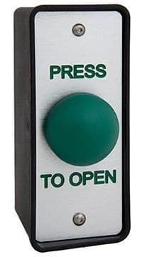 SAP2250A Push Button Green Domed