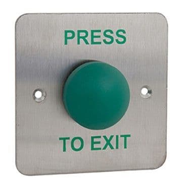 SAP2252 Green Domed Push Button