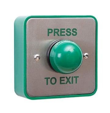 SAP2286 Green Dome Button in Box (Door Release Option available)